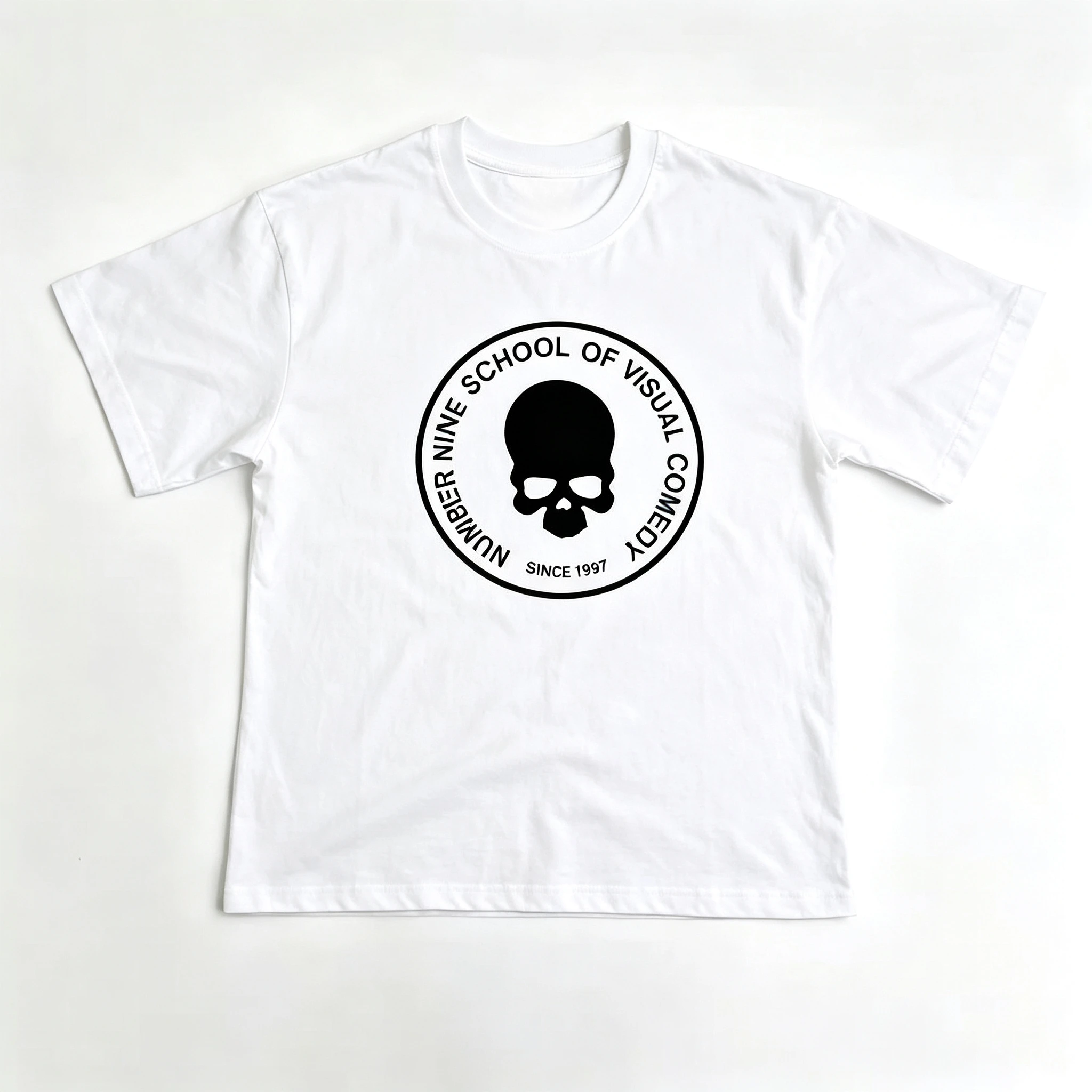 2026 New Tactical Family Matching Unisex Oversized T Shirt Vintage Skull Circle Emblem Graphic Casual T Shirt