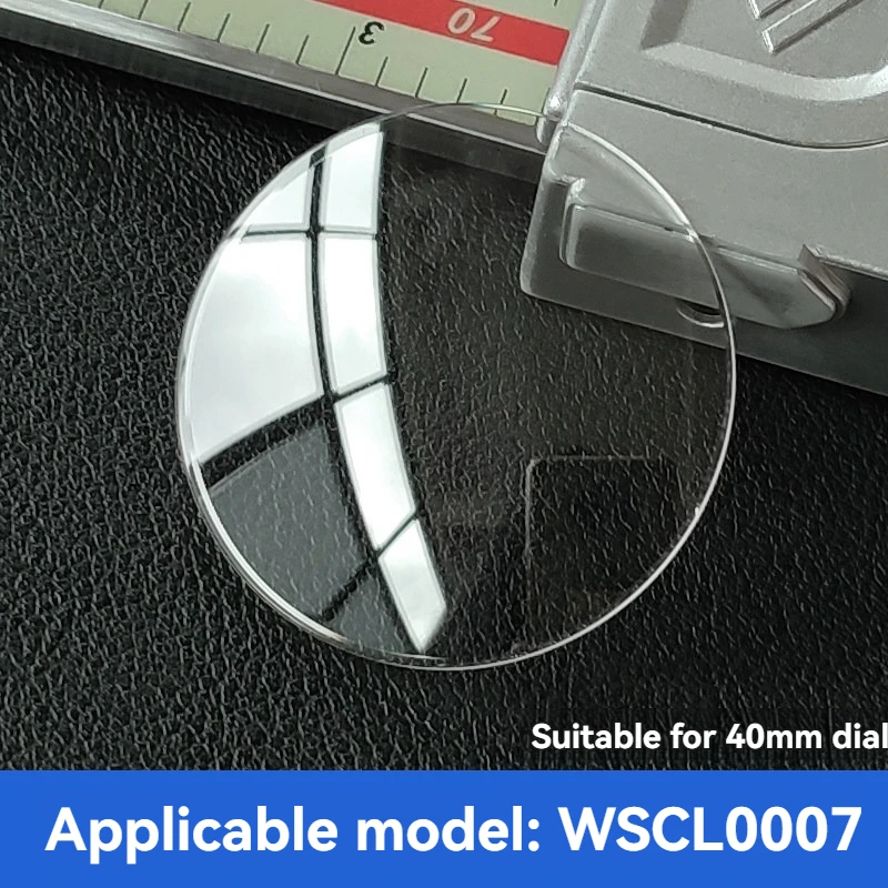 Sapphire Crystal Glass for Cartier Clé de Cartier WSCL0007 WGCL0004 Replacement Watch Glass Lens Scratch-Resistant Crystal parts