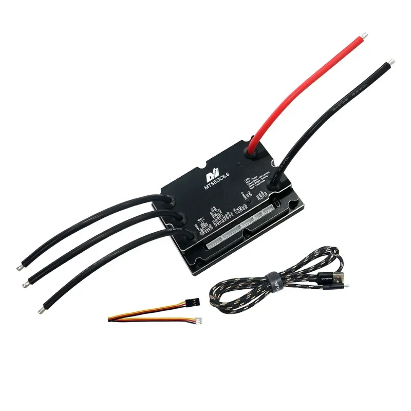 Maytech V6.0 Based SuperFOC ESC MTSPF6.6K Speed Controller Combat Robots Skateboard Mountainboard