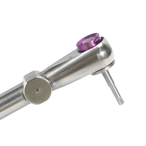 Imagen 2 del producto Destornillador para implante Dental, llave dinamométrica, pestillo de trinquete Universal, controlador de vástago Manual para Kit de prótesis