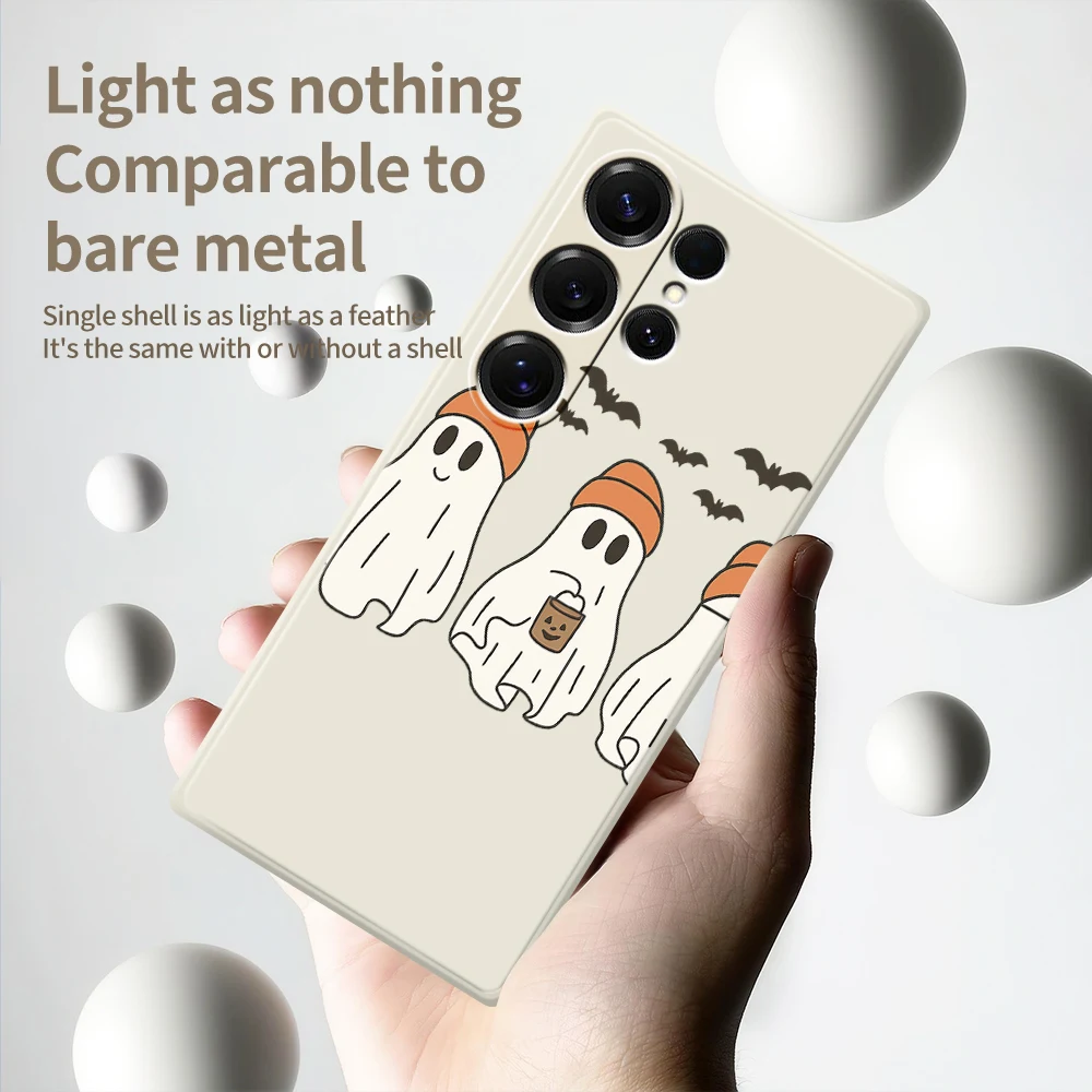 Custodia per telefono modello fantasma per Samsung Galaxy A56 A32 A23 A22 5G A32 A23 4G A55 A54 A53 A52 A51 A35 A34 A31 A25 A24 Cover morbida