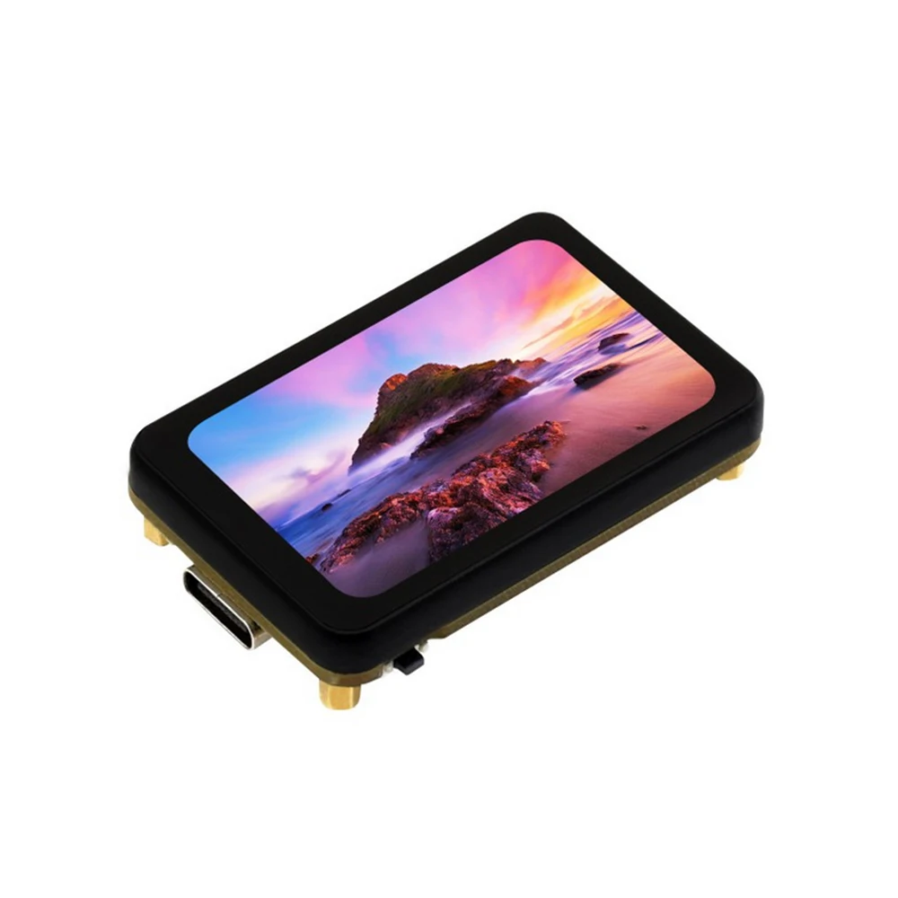 New ESP32-S3 1.64inch AMOLED Touch Display Development Board 280*456 QSPI Interface Onboard Accelerometer and Gyroscope Sensor