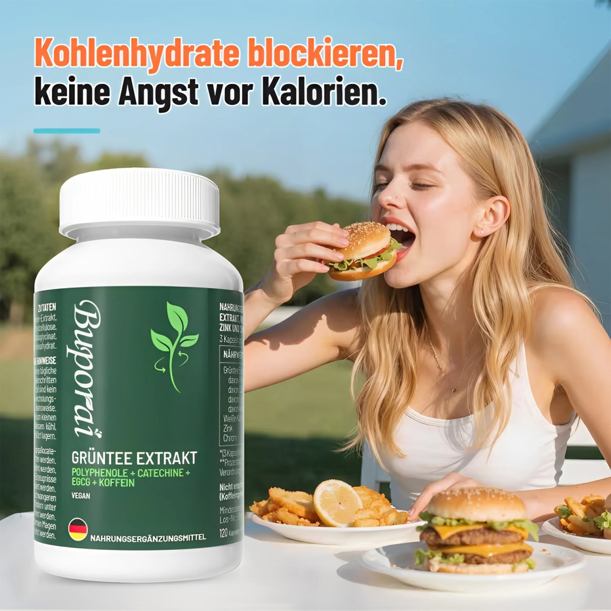 

Green Tea Extract - Weight Management, Digestion, Detox, Metabolism, Appetite Suppressant