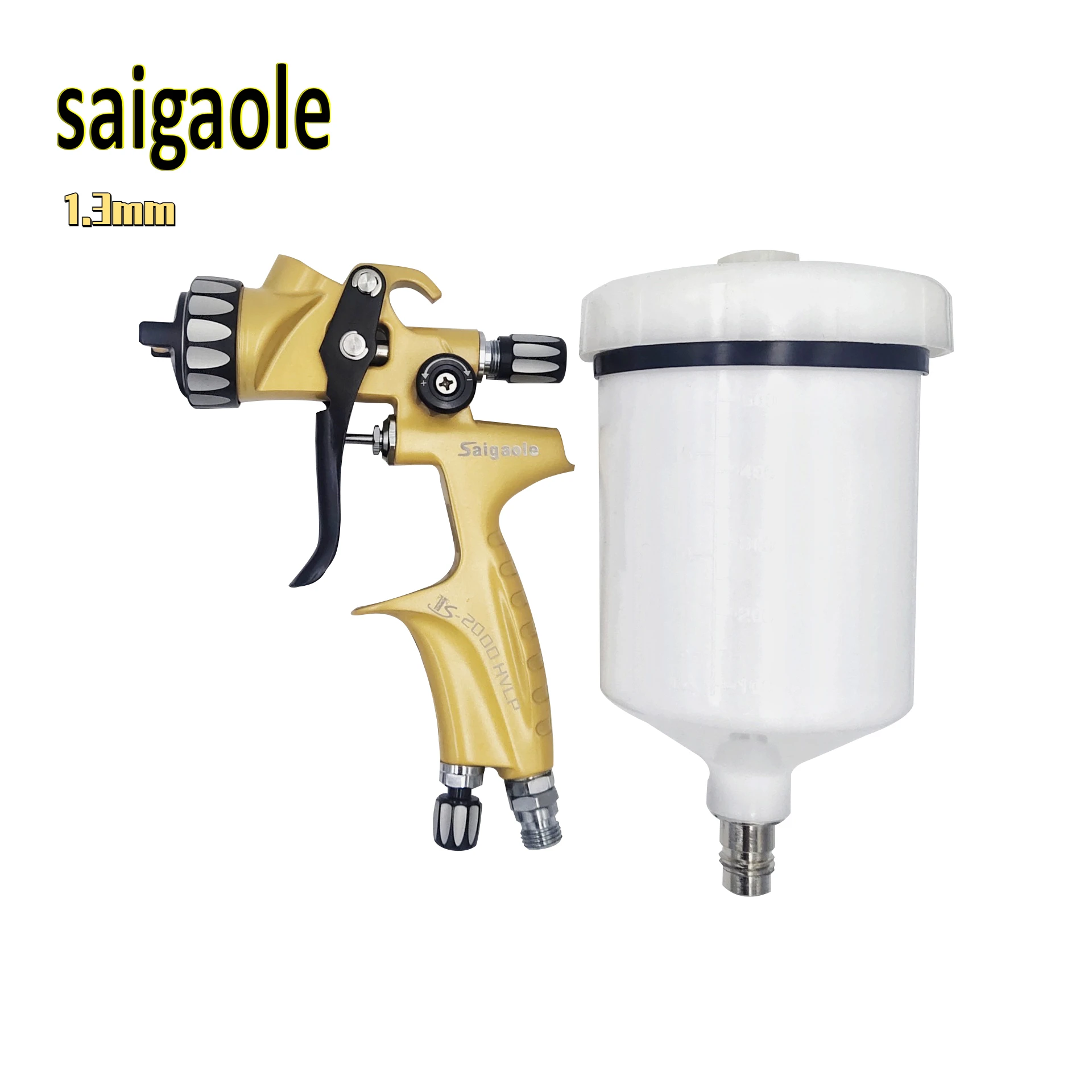 

Car Painting Spray gun Saigaole 1.3mm Pneumatic gun Spray painting tools Ts2000 Furniture Leather Manual spray gun HVLP