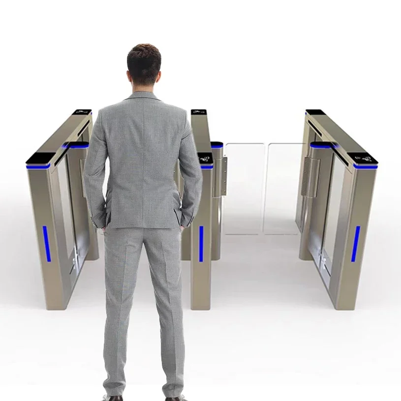 Professional Supplier Security Entrance Access Control Automatic Speed Swing Turnstile Gate