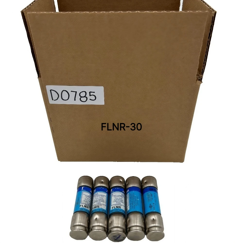 FLNR-30 Time Delay Dual Element Class RK5 Cartridge Fuse, 30A 250VAC, 1 Pack OEM