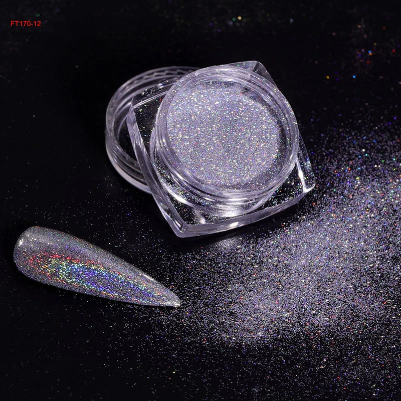 Effect Glitter Sequins Iridescent Nail Star Dust Glitter 5 grams1 Box or 1 oz - Perfect for Soap Making ~ Nail Polish ~ Resin