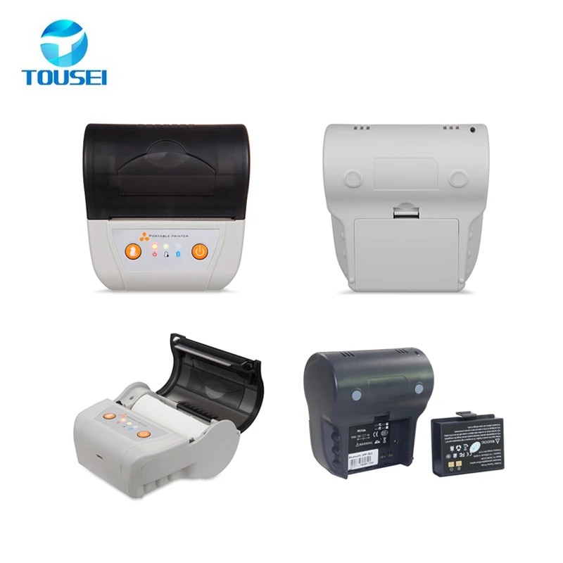 Ts-M330 3 Inch 80mm Portable Small Thermal Wireless Printer Impresorass Handheld Invoice Printer Qr Code Thermal Printer