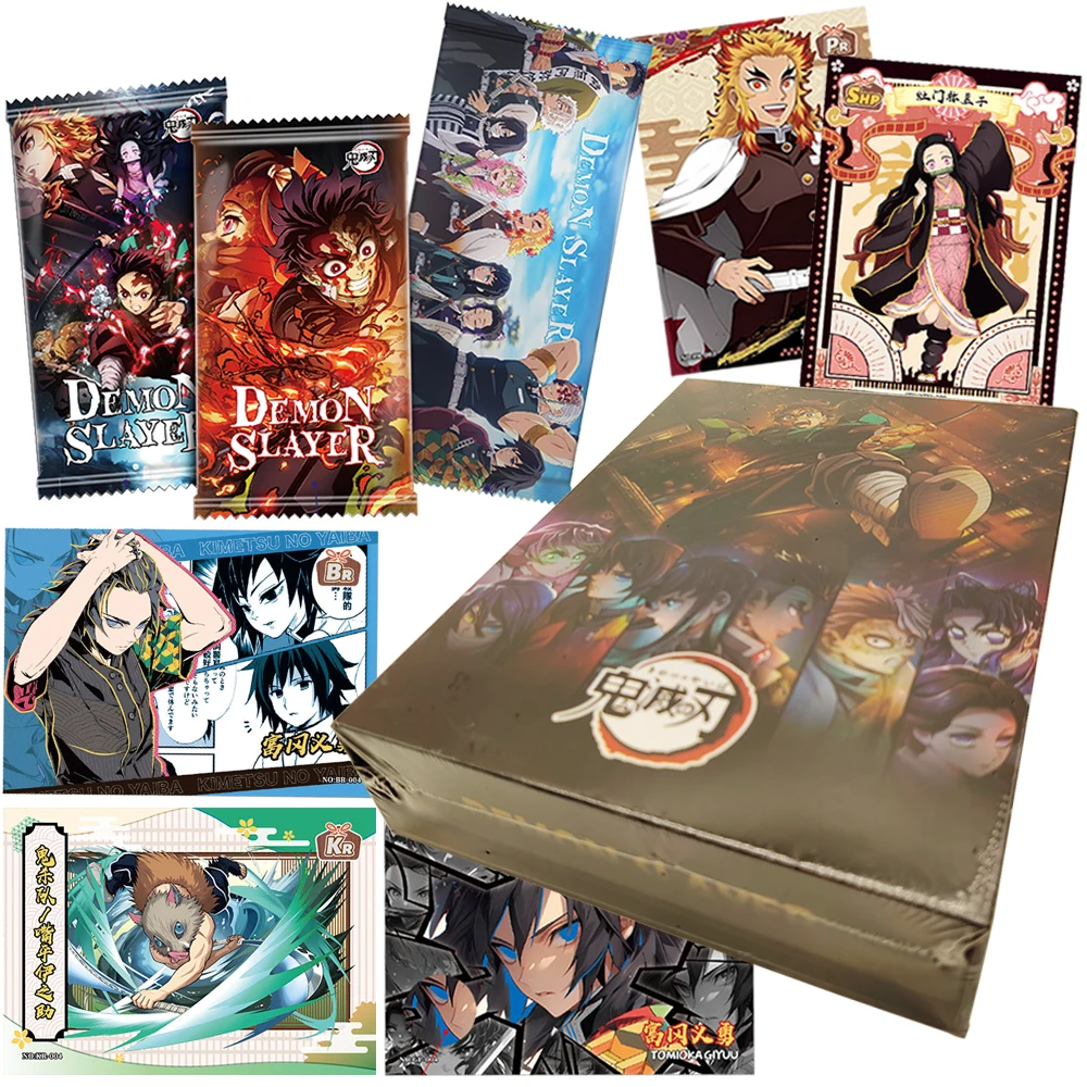 

Коллекционная карта «Убийца демонов», популярный журнал персонажей, комбинированная тематическая карта, изысканное мастерство, рождественский семейный подарок, игрушка