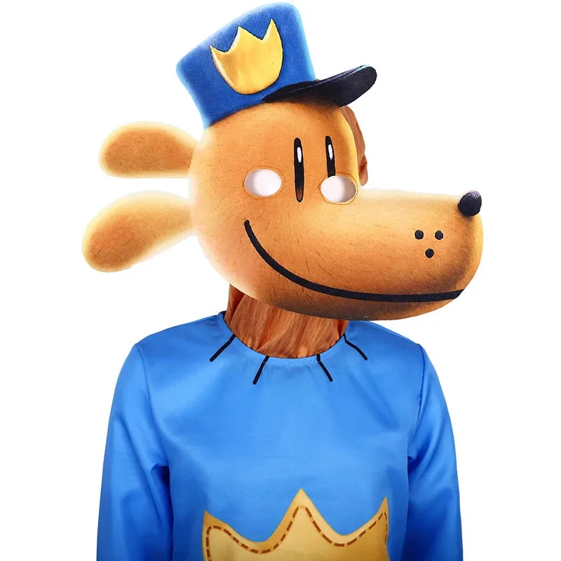 lHalloween Cosplayl Anime Dog Man Costume For Kids Dogman Pete the Cat Birthday Party Halloween Carnival Child Clothes Gift Cart view 2