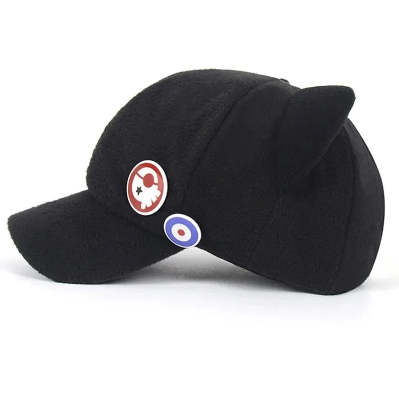 Shikinami Asuka Rangure Cat Ear EVA Cappello Ragazze Berretto carino Anime Berretti da baseball Cosplay Langley Soryu Accessori Festa