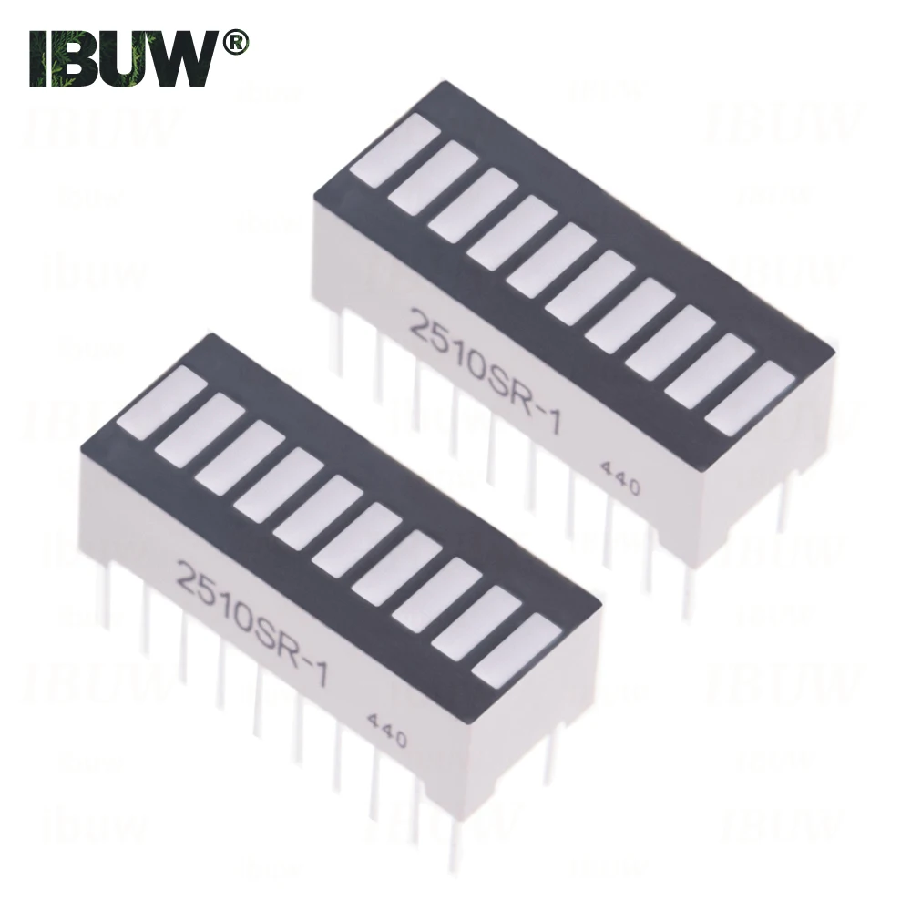 10 Segments LED Display Light Strip 4-color Luminous Strip LED Modules Multicolor Bargraph 10 Bar-graph for Arduino
