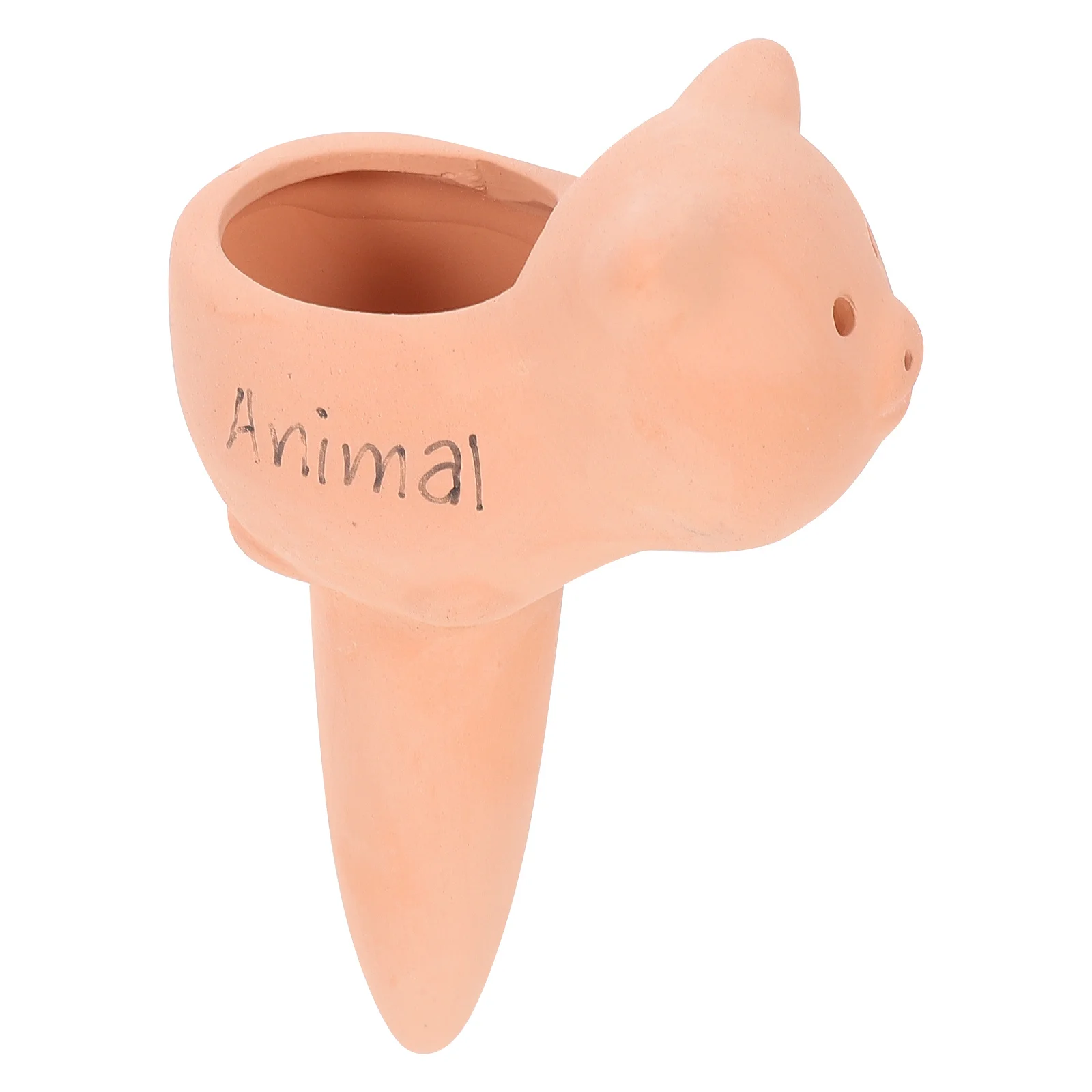 

Ceramic Automatic Watering Device Cute Cartoon Animal Design Self Watering Spike Garden Drip Irrigation Tool for Indoor Outdoor