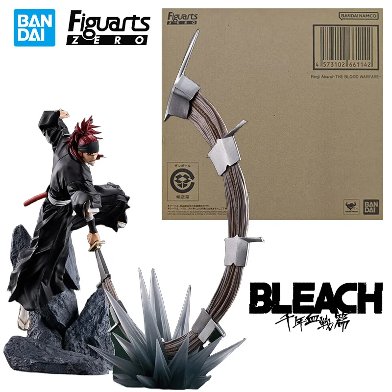 

Bandai Figuarts Zero Renji Abarai The Blood Warfare Bleach 25 см аниме оригинальная фигурка модель игрушка подарок на день рождения коллекция