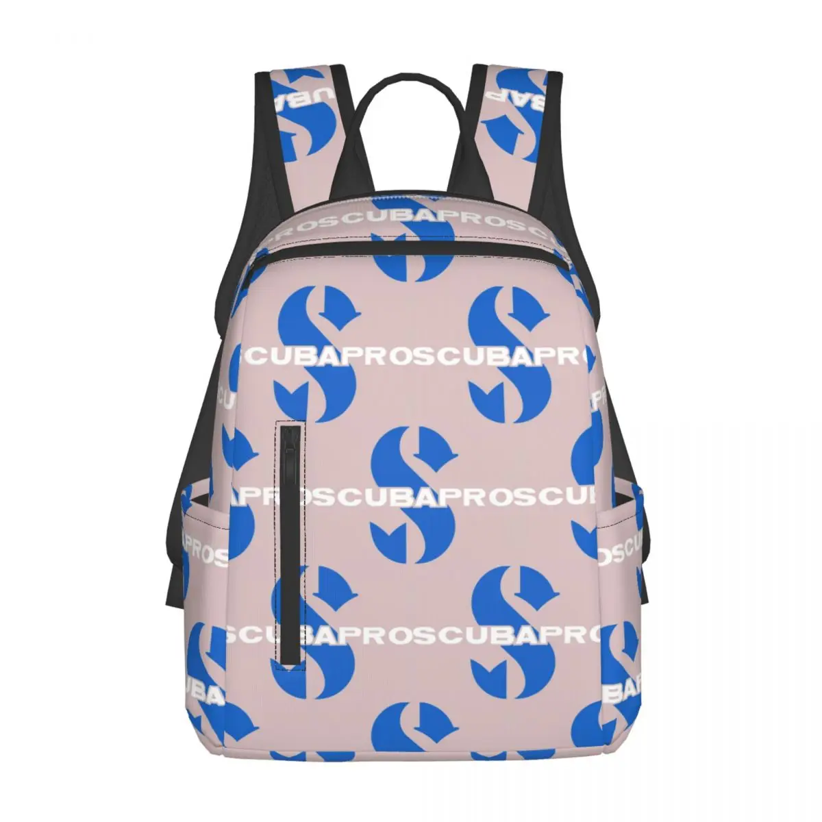 

Scubapros Diving Logo Backpack Daypack Large Capacity Children BookBag School Bag Shoulder Bags for Men Women