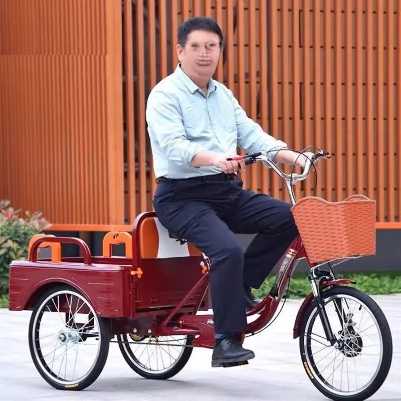 دراجة ثلاثية العجلات، العربة، سكوتر المسنين، الدواسات، الدواسات الترادفية