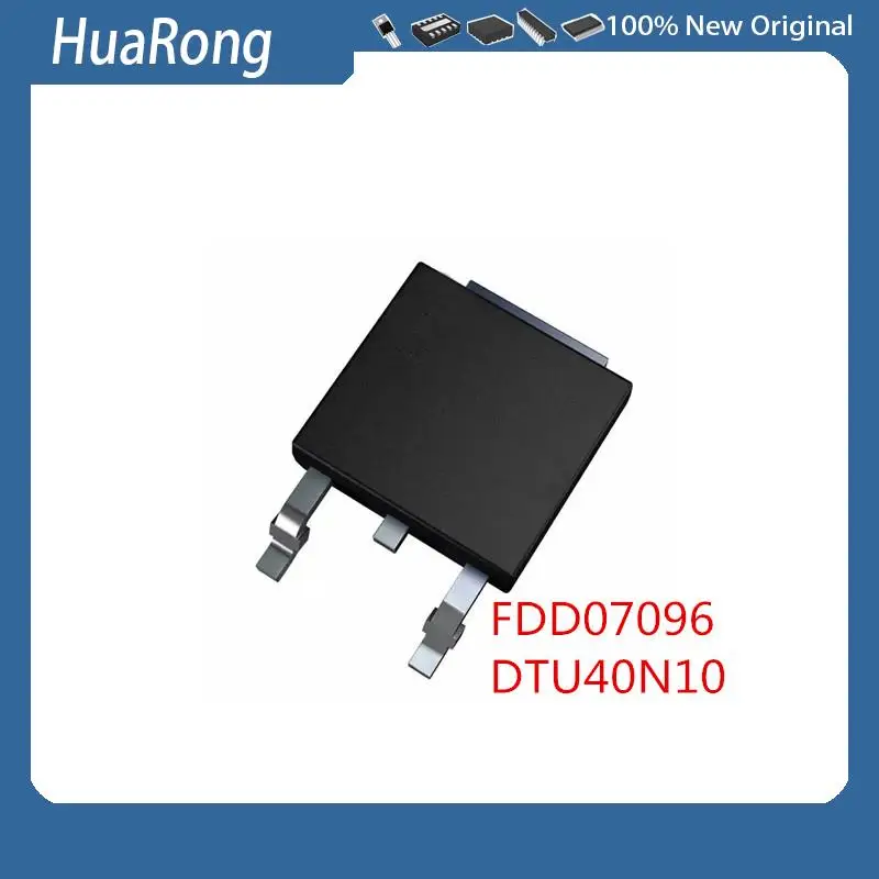 20PCS/LOT      FDD07096    07096     DTU40N10   40N10    40A 100V     TO-252-2