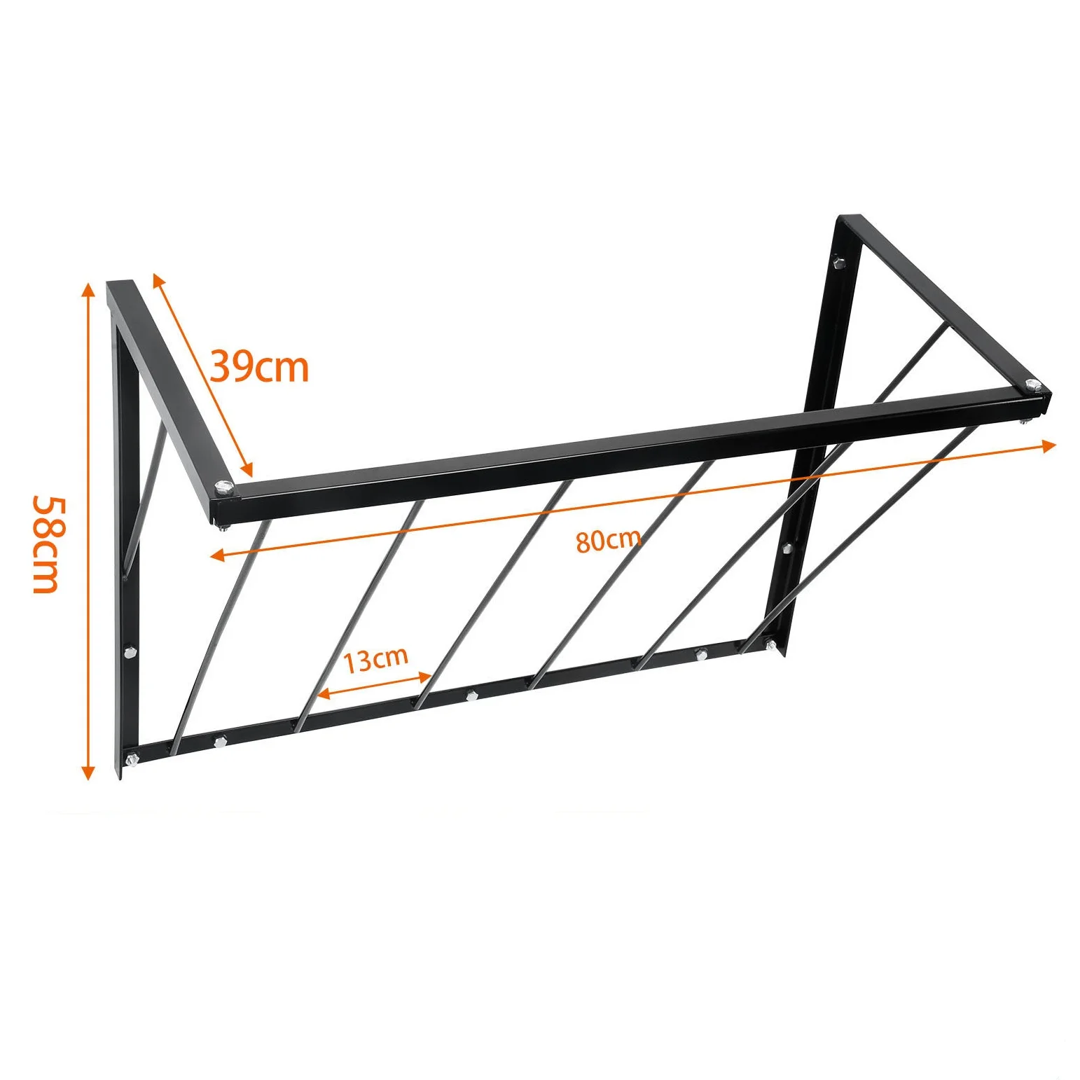 وحدة تغذية قش الحصان المثبتة على الحائط سعة 24 جالونًا لرف الفروسية ذو سعة كبيرة #4