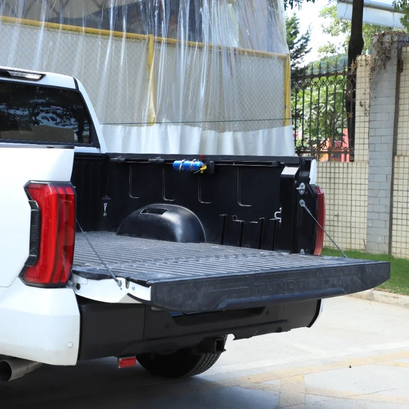 For Toyota Tundra 2022-2025 Carbon steel Black Car Cargo Box Fire extinguishing bracket Interior Car Accessories - view 6