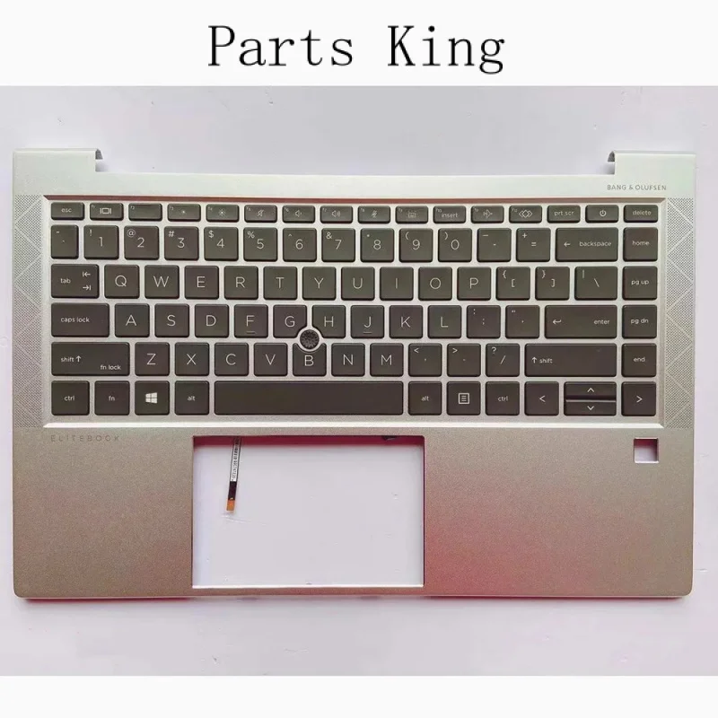 

New Keyboard with palmrest cover backlit for HP EliteBook 740 745 840 G7 G8 M07090-001 silver