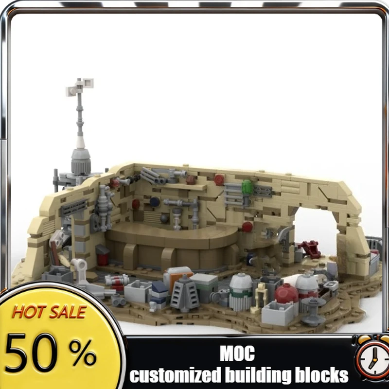 

NEW 1062Parts star battle Movie scene MOC Watto's Workshop model DIY creative ideas child Toys Assembly Puzzle birthday Gifts