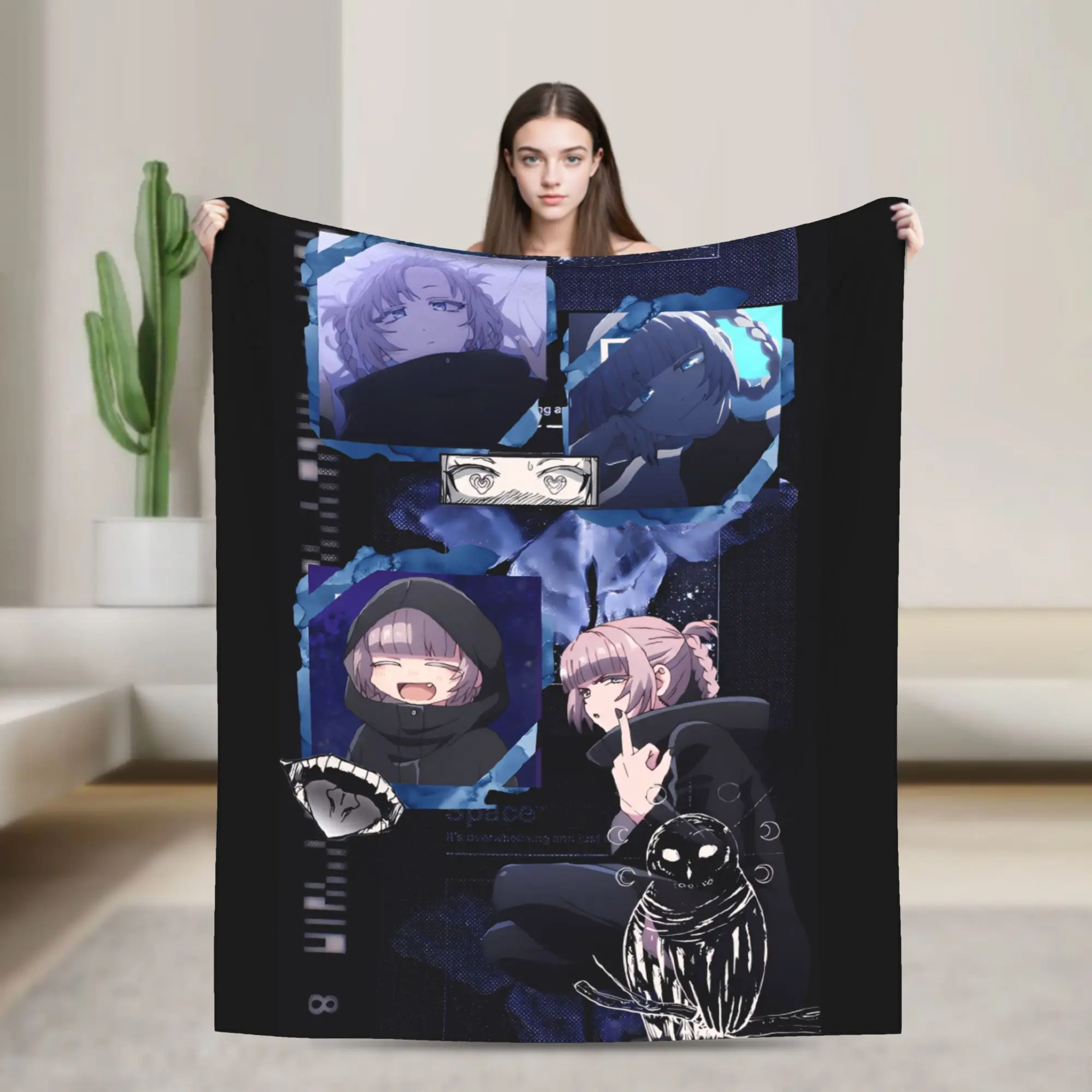 Call of the Night Mange Blanket Quality Warm  Bedding Throws Winter Picnic Bedroom Funny Bedspread