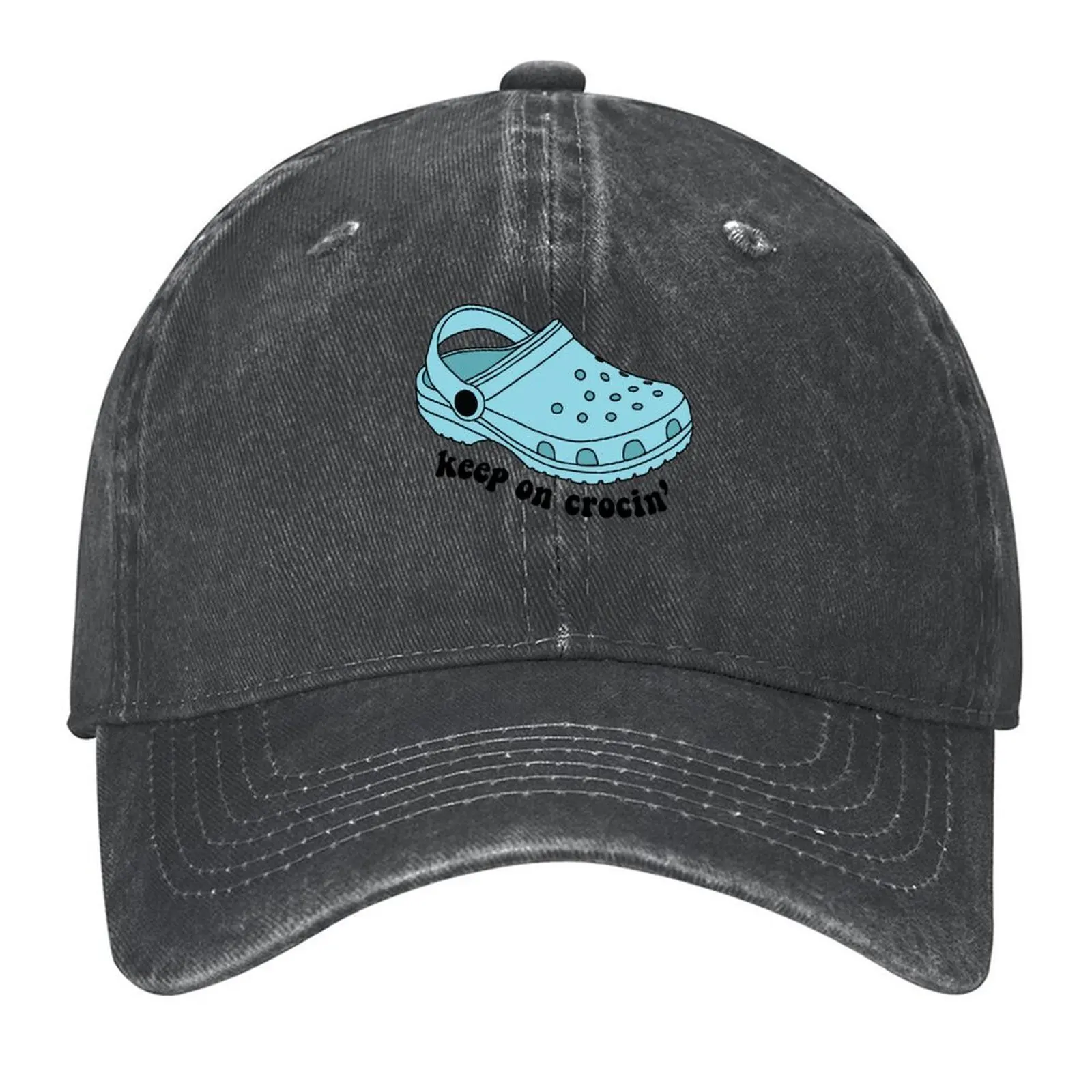 

Keep On Crocin' Baseball Cap cute Thermal Visor Snapback Cap Beach Male Women's
