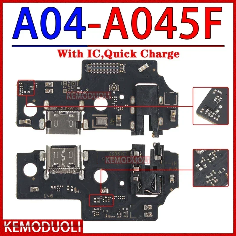 Usb Dock Charger Port for Samsung Galaxy A04 A04E A04S A14 A24 A34 A54 A05 A05S A15 A25 A35 A55 4G 5G Charging Board Module