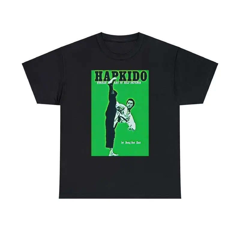 Hapkido Print Martial Arts Heavy Cotton T Shirt
