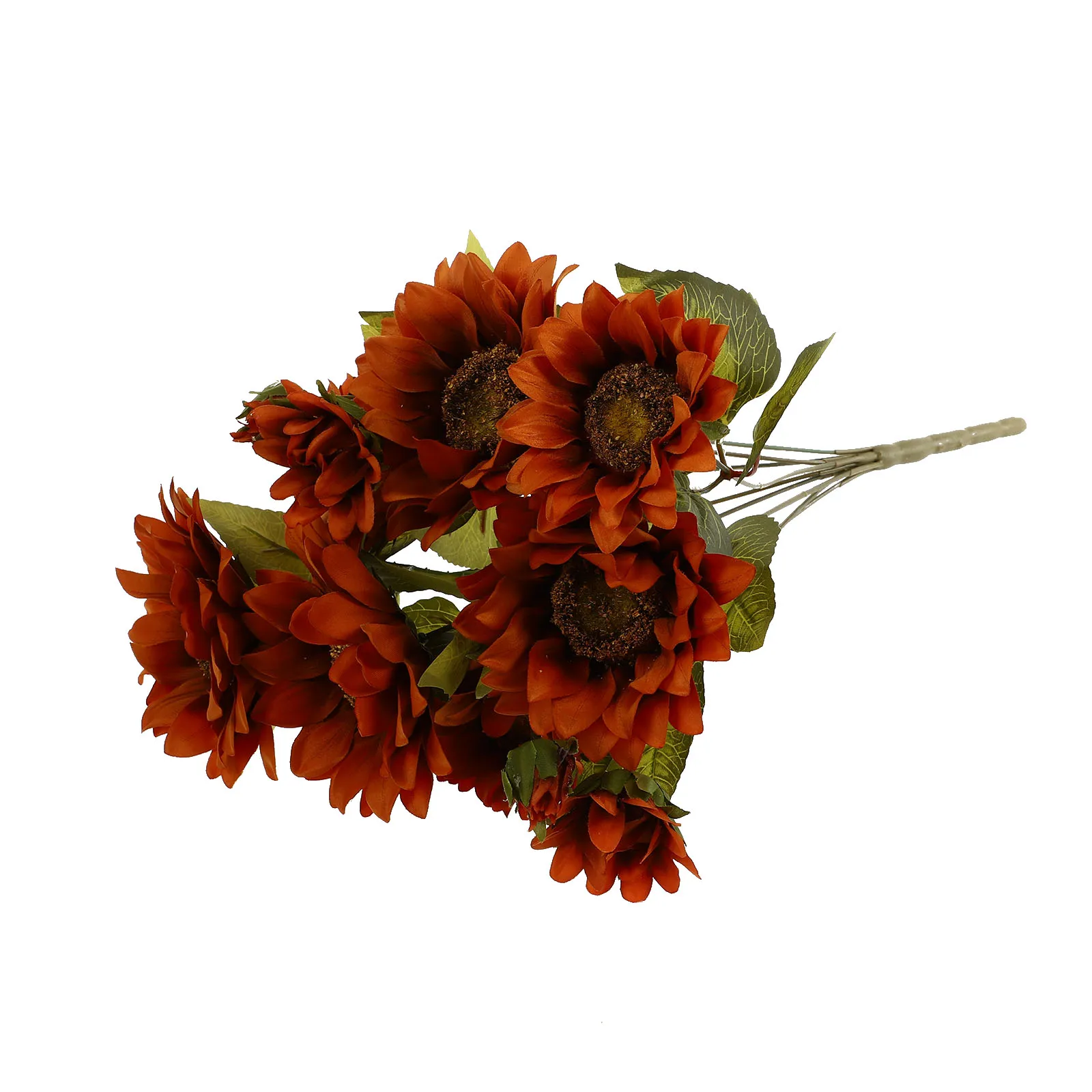 

Artificial Sunflower Bouquet Home Decor Realistic Silk Plant Vivid Simulated Exquisite Decor Creative