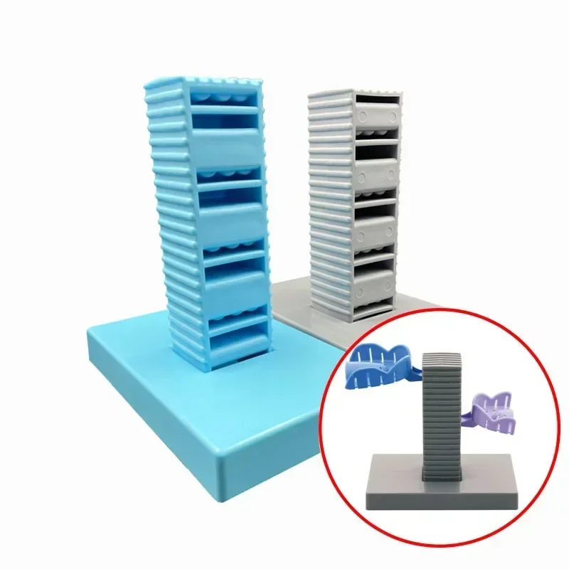 

Dental Lab Dentist Impression Tray Plaster Holder Stand Dental Tray Holder Collection Trays Assorted