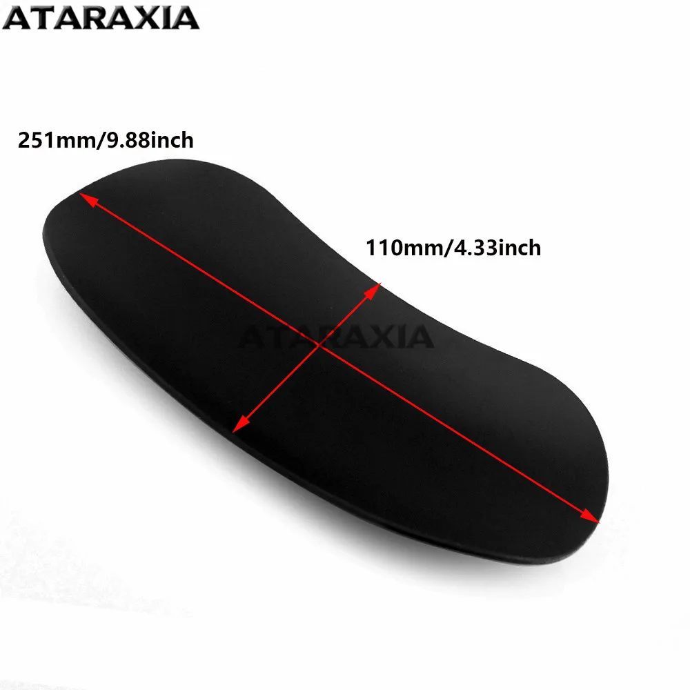 Motorcycle Aluminum Black Unpainted Long Short Front Mudguard Fender Mud Guard Extender Custom For Harley Touring Chopper Bobber