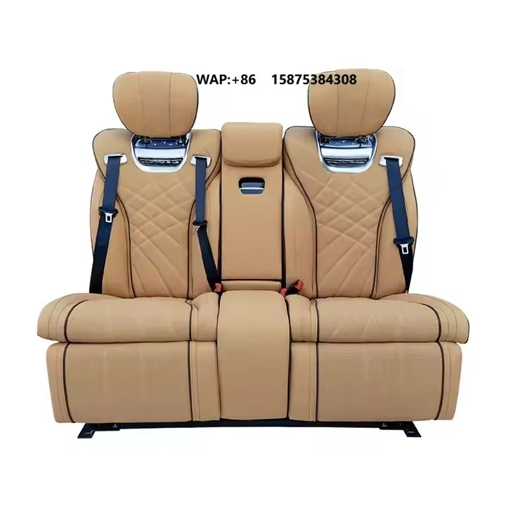 

New Arrival Luxury Van Interior Accessories Car Seat 3-seater Sofa Bench Luxury Van Seat for Benz v Class Sprinter