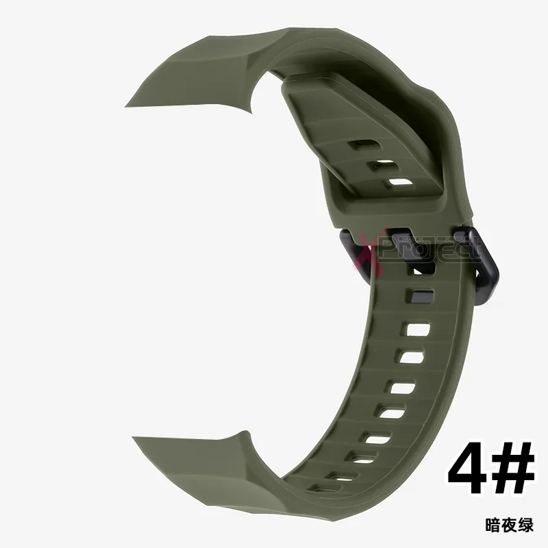 حزام سيليكون للساعة الذكية ، سوار سيليكون مموج ، حزام تموج ، إكسسوارات ساعة ذكية ، HK9 PRO PLUS ، HK9 ، 2 واحد ، HK8 PRO MAX #3