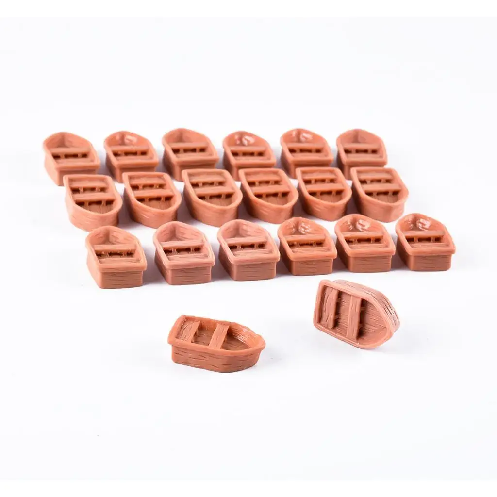 20-delig harsdecoratie Microlandschaft hars staand ornament