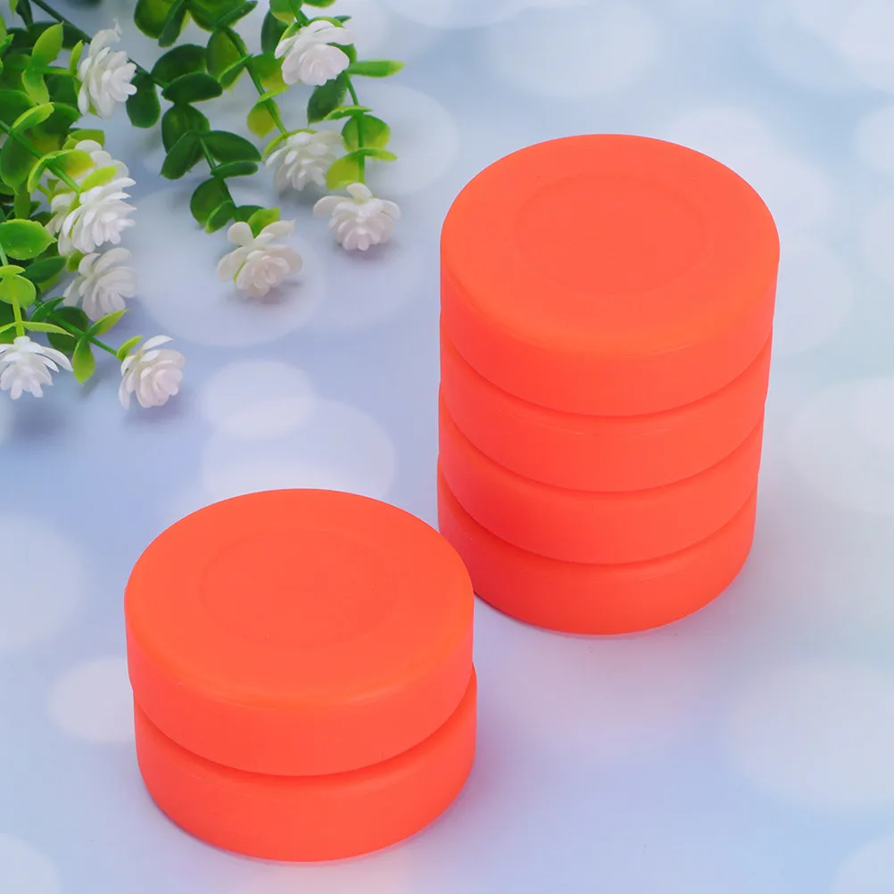10Pcs Official Size Ice Hockey Pucks Premium Rubber Construction No-Bounce Performance for Adult Over 8 Indoor Outdoor Rink