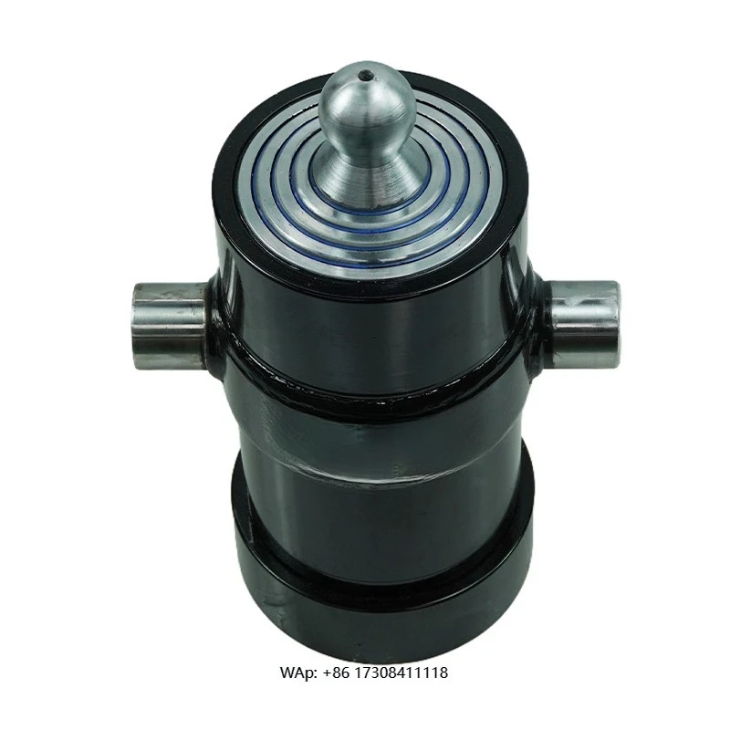 

5 Stage Telescopic Piston Hydraulic Cylinder Hard Chrome Plated Stainless Steel 1100mm Stroke for Trailer Agricultural Tractor