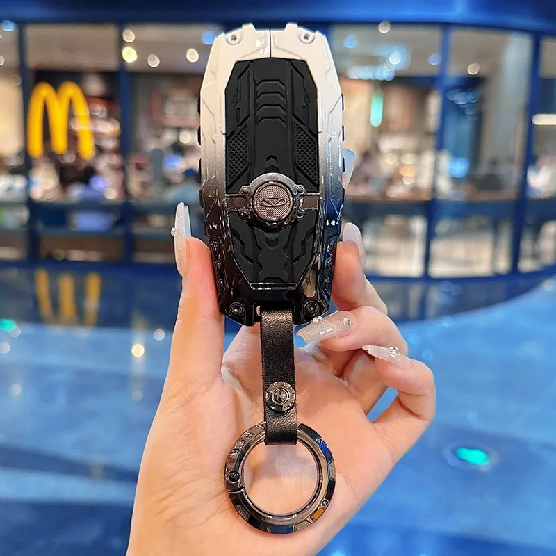 Suitable for Tiggo 8pro Key Cover 9 Car 7plus Seven 8plus Eight Nine Shell Buckle 2024 Chery Discovery 06 Bag Buckle