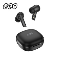NEW QCY HT05 ANC Wireless TWS Bluetooth 5.2 Earphones 40dB Active Noise Cancellation Headset 6 Mic ENC HD Call TWS Earbuds