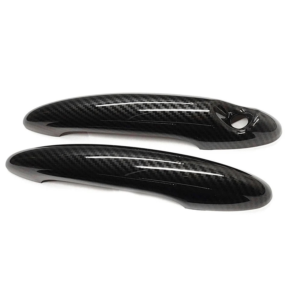

Carbon Fiber Black Carbon Fiber Door Handle Cover Carbon Fiber Lightweight Carbon Fiber Performance Enhancement Accessories