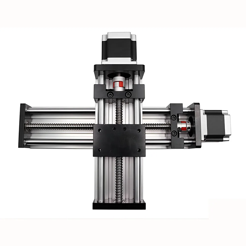 Imagem -06 - Linear Rail Kit Deslizando Tabela Bola Parafuso Módulo Slide Stage 50300 mm Curso 1.2-3nm Nema 23 Stepper Motor Driver Workbench Cnc