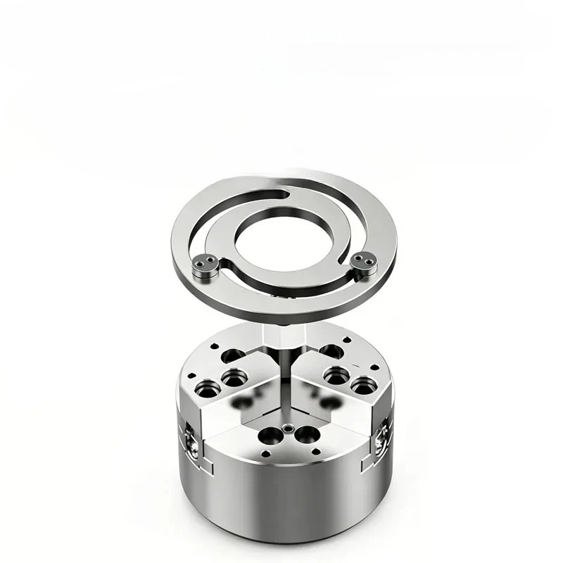 Hydraulic Three Claw Chuck Claw Trimmer 4/5/6/8/10/12 inch Hydraulic Soft Claw Boring Claw Fixed Forming Ring