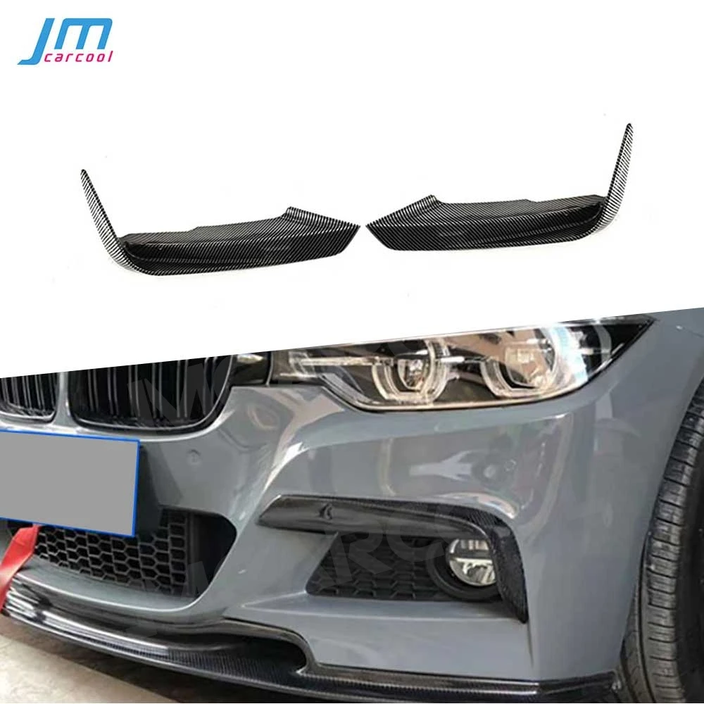 

ABS Front Foglamp Splitter Trim for BMW 3 Series F30 F35 M Sport 2012-2019 Fog Light Eyelids Front Splitter Lip Flap Accessories