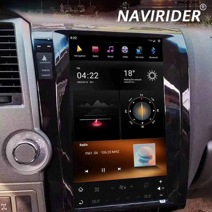 

13,6-дюймовый сенсорный экран, авторадио, стерео Carplay для TOYOTA Tundra Sequoia 2007-2018, Android 13, радио, GPS, автомобильный мультимедийный видеоплеер