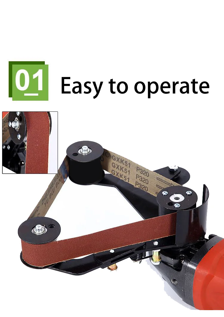 

Industrial Automatic Stroke Wide Belt Sander Polishing Machine Portable Polisher for Industrial Pipe and Tube