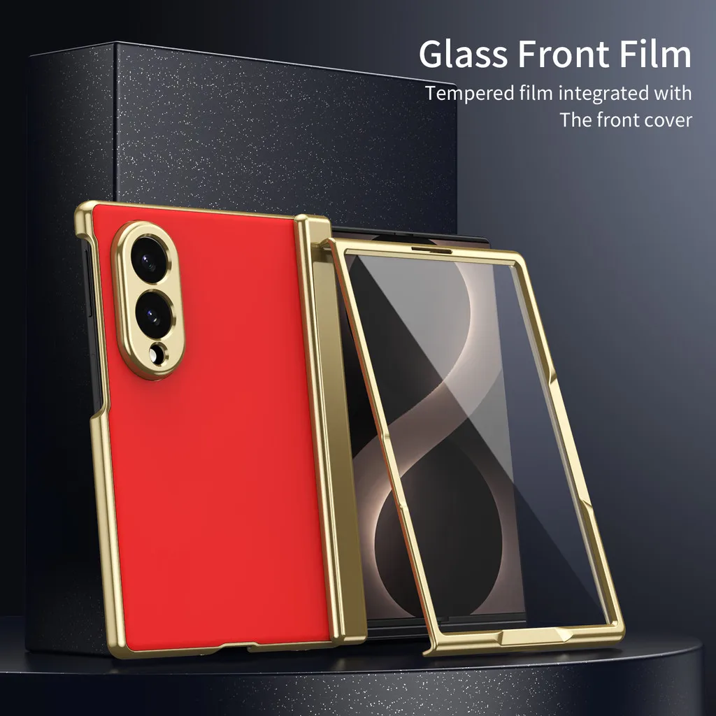 AG Matte Frosted Skin Feel Folding Case For Samsung Galaxy Z Fold 8 Wide Fold8 Wide Fold 8 Ultra Fold8 Ultra Fold 7 6 5 4 3