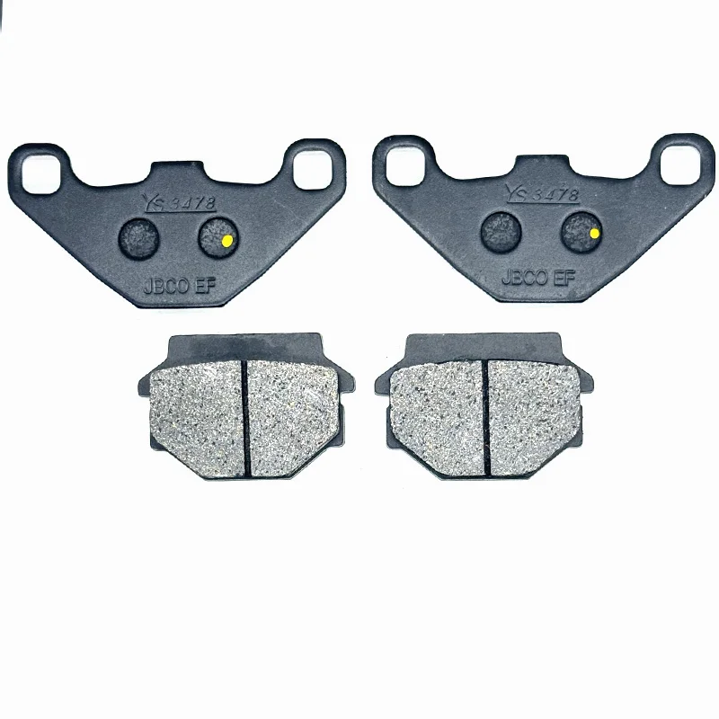 Motorcycle Front & Rear Brake Pads For KAWASAKI KEF300 Lakota 300 1995-2000 KEF300 Lakota Sport 2001-2003 KEF 300