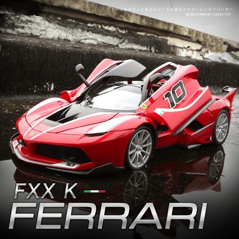 

Bburago 1:24 Ferrari FXX K 10 Alloy Sports Car Model Diecast Metal Toy Racing Car Model Simulation Collection Childrens Toy Gift