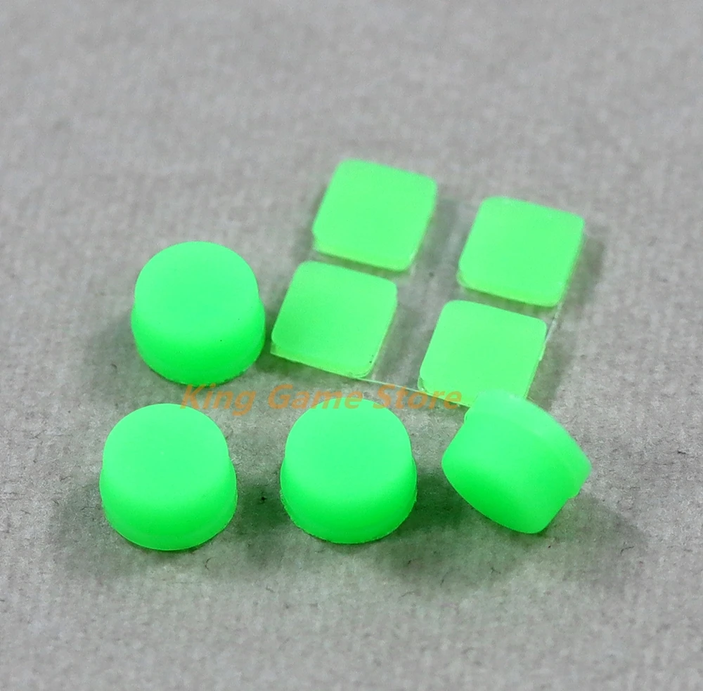 2sets 8 In 1 upper lower screw rubber feet dust plug for new 3DS XL LL Housing shell screw feet dust plug cover for NEW 3DSXL