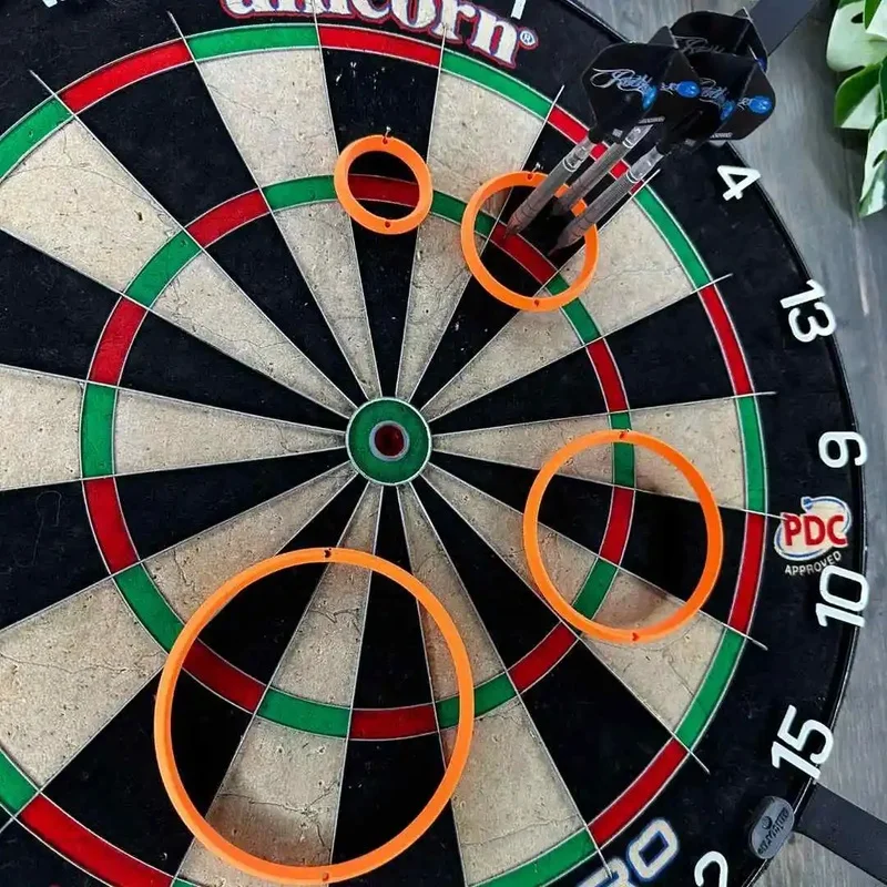 Dart Practice Ring Target Training Auxiliary Tool Dartboard Practice Aid For Indoor Dart Sport